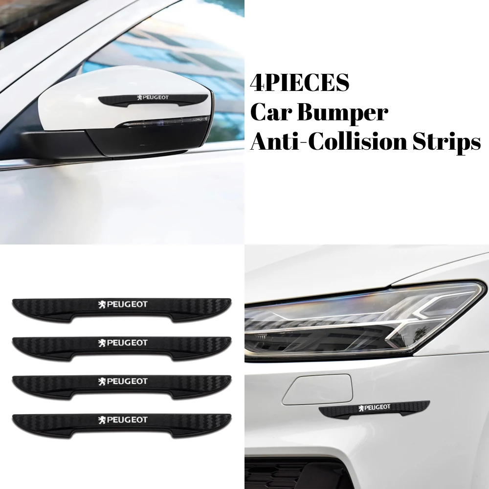 4 шт. Автомобильная эмблема защита края двери наклейка на зеркало заднего вида