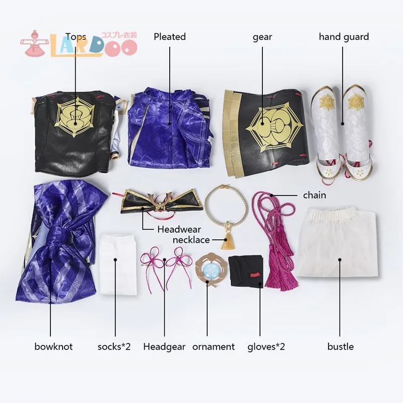 

Manles Genshin Impact Kamisato Ayaka Game Cosplay Costume Lolita Dress Uniform