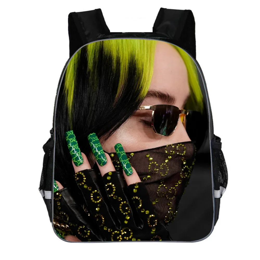 BILLIE EILISH детей школьного рюкзака ПРЕКРАСНАЯ школьная сумка для мальчиков и