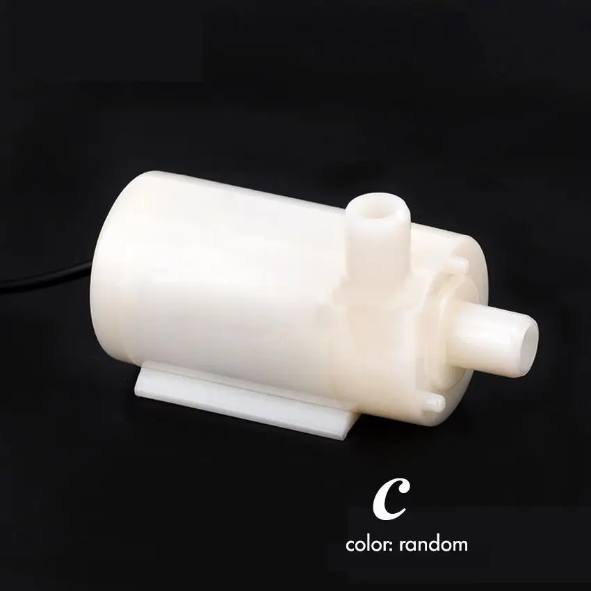 DC 3V Low Noise Brushless Motor Pump Mini Micro Submersible Water 3W fountain Vertical mini micro 4.5V 5V 6V | Обустройство дома