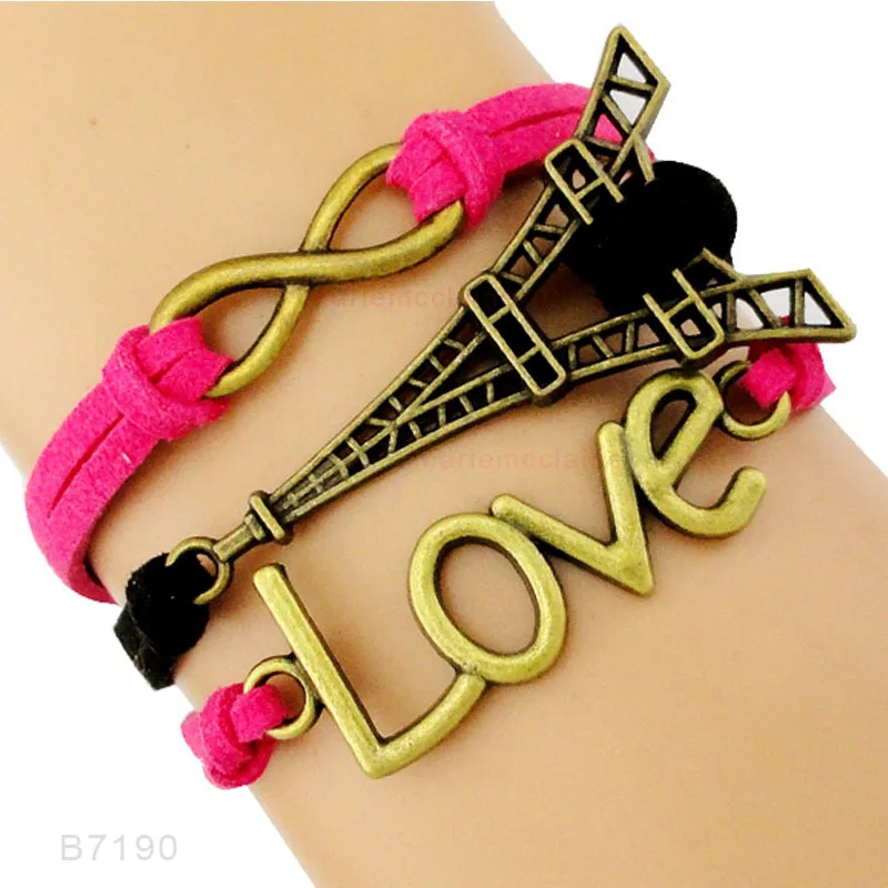 Женский браслет подружки невесты с изображением сердца дерева любви слона