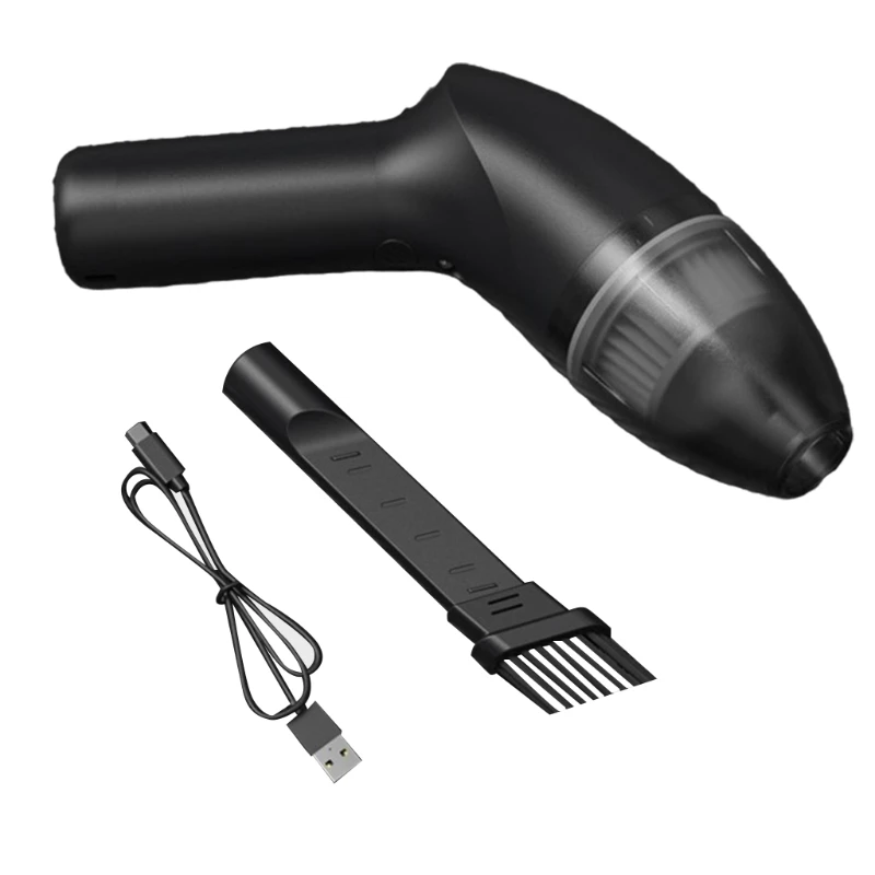 

4300pa Suction Vac Cordless Hand Vacuum Cleaner Cordless Rechargeable USB for Computer Keyboard Scraps for Laptop Piano
