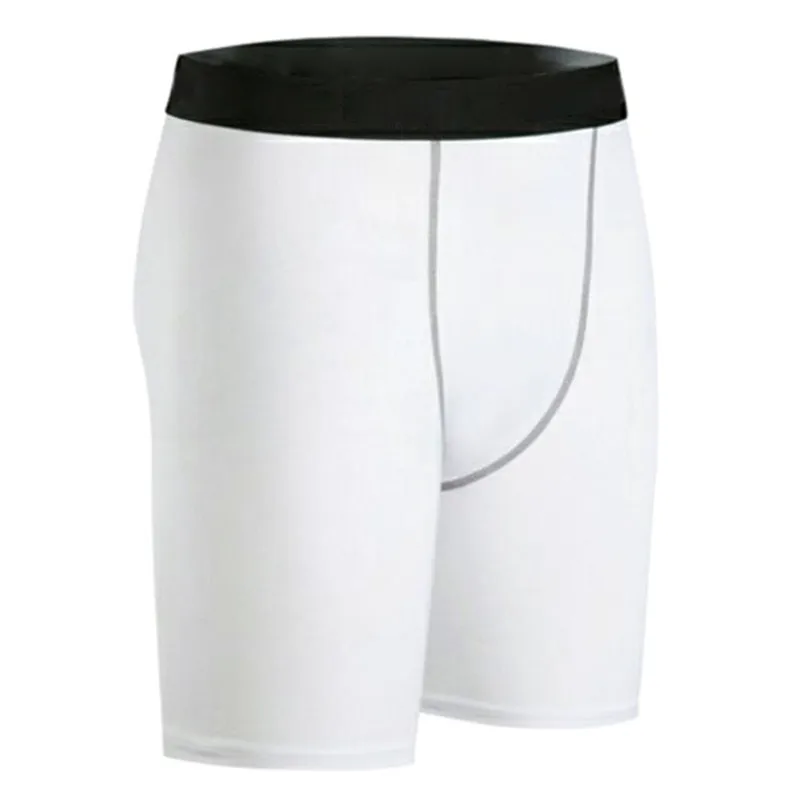 Мужские компрессионные короткие трико для бега мужские быстросохнущие