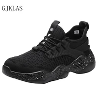 new mens safety shoes work boots men safety boots lightweight steel toe shoes breathable puncture proof work shoes sneakers