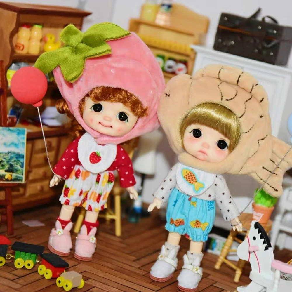 Кукла obitsu OB11 BJD 11 см игрушки 19 шарнир высокое качество китайская шарнирная кукла