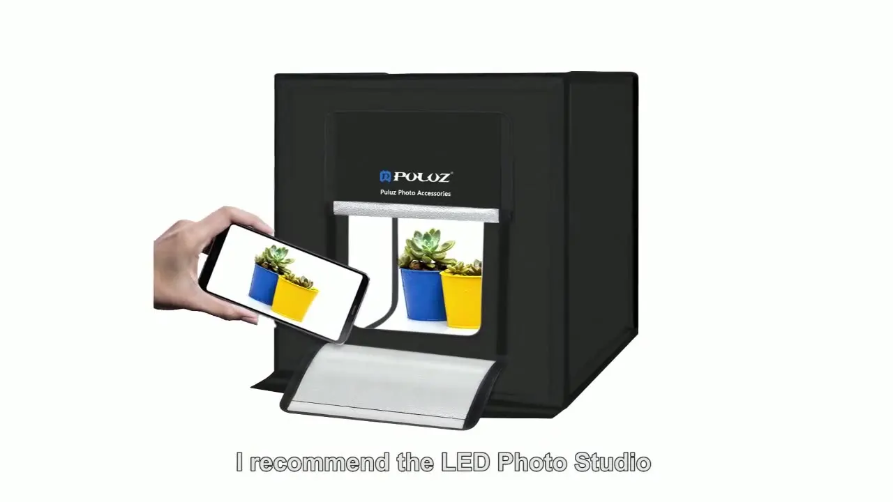 

Meking LED 60x60cm Photo Studio Soft Box Shooting Light Mini 36W Photography Studio Tent Kit