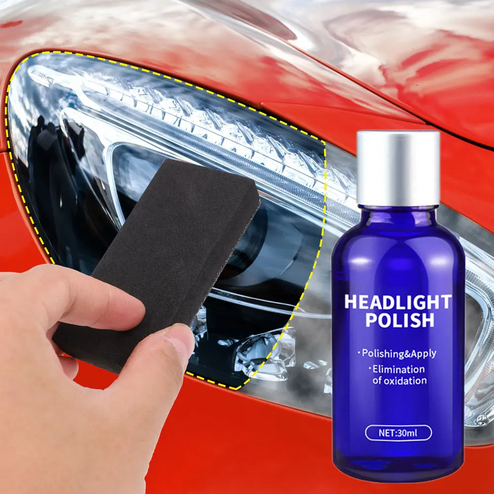 Комплект для ремонта автомобильных фар комплект с прозрачным окислительным