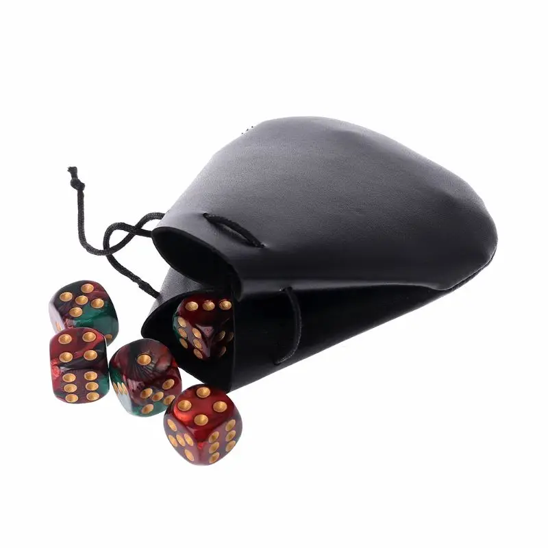 Классическая сумка из искусственной кожи на шнурке 1 шт. карман для хранения