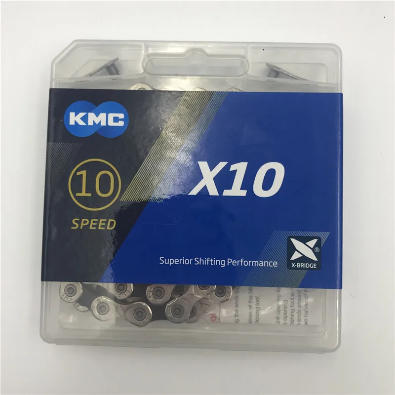 KMC велосипедные цепи 116L 128L 9s 10s 11s велосипедные сверхлегкие цепи для MTB шоссейного велосипеда Z99 X10 X11 скоростные гоночные цепи