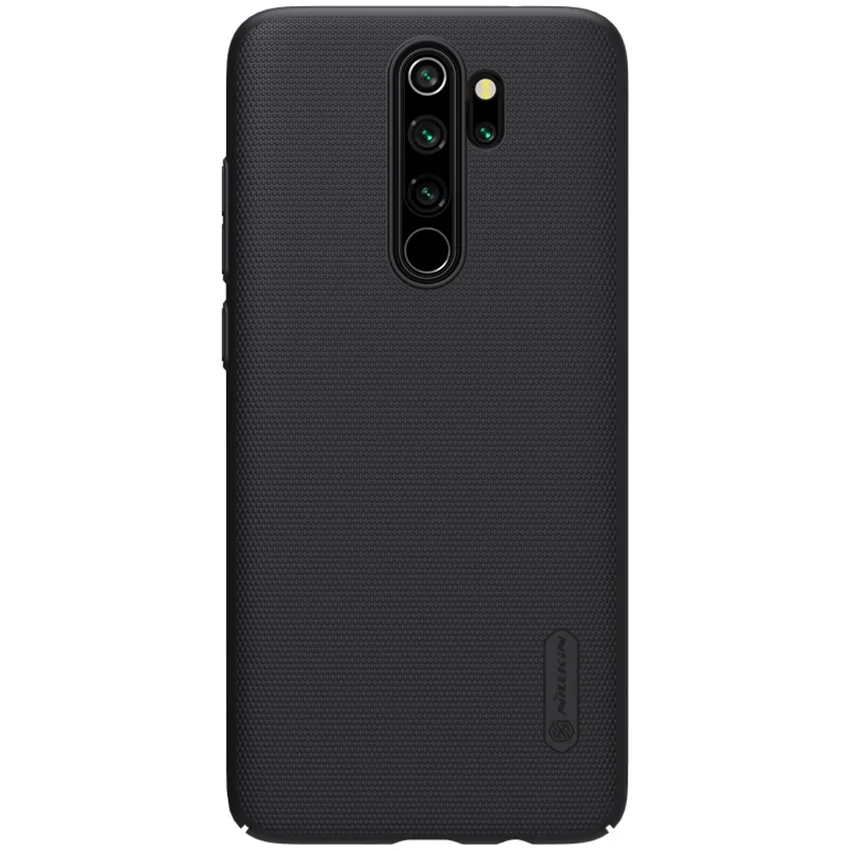 Для Xiaomi Redmi Note 8 pro кейс чехол подходит для Xiaomi Redmi Note 8 pro Высокое качество Супер Матовый щит - Цвет: Черный