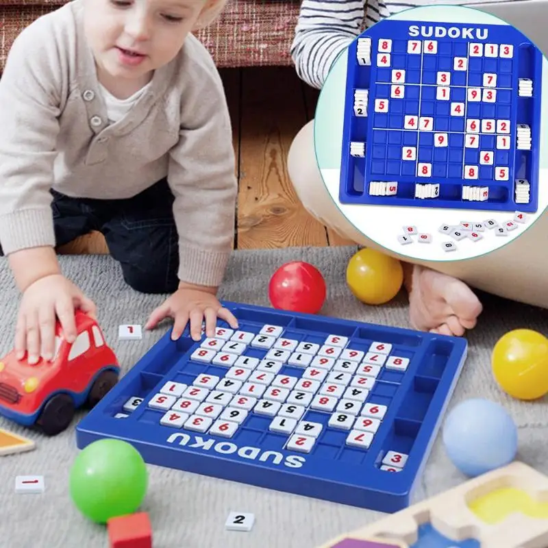 Родитель-детская головоломка, Студенческая тренировка мышления, Sudoku Schildren, интересный Olve the Riddle Chess, развивающая игрушка