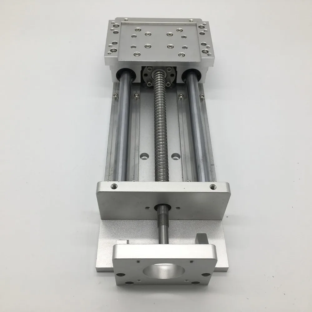 

300 мм ход тяжелая нагрузка Электрический прецизионный фрезерный раздвижной стол скользящий линейный сценический SFU1605 C7 шариковый винт SBR на...