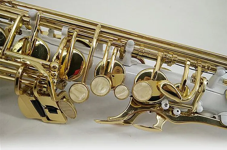 Высококачественный альт саксофон профессиональный E плоский Saxofone Музыкальные инструменты выступления чехол