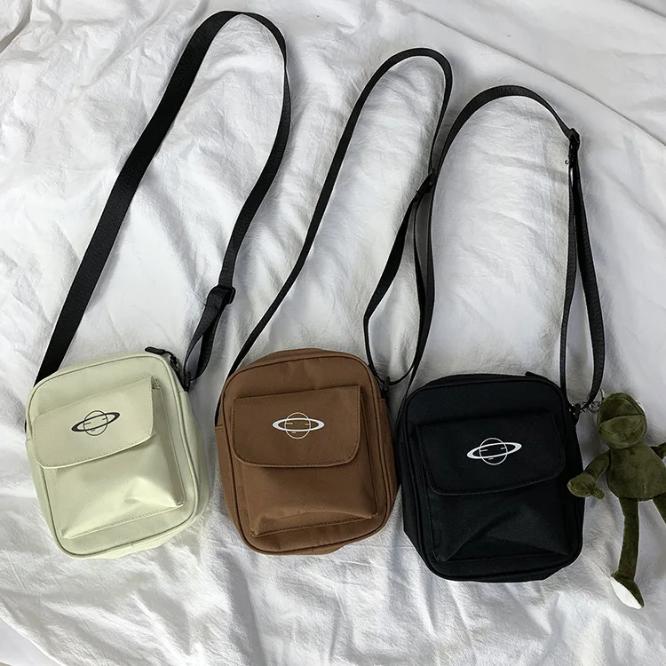 

Women Canvas Bag Japan Style Girl Small Shoulder Bags Korean Fashion Casual Female Messenger Crossbody Bag Purse Phone Bag