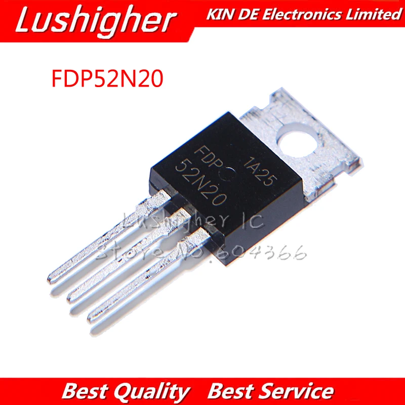 

10 шт. FDP52N20 TO-220 52N20 TO220