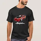 Toyota Supra Mk3 логотип в виде букв и цифр 2020 Новейшая летняя мужская футболка с коротким рукавом Мужская Популярные футболки, рубашка, топы Роман унисекс