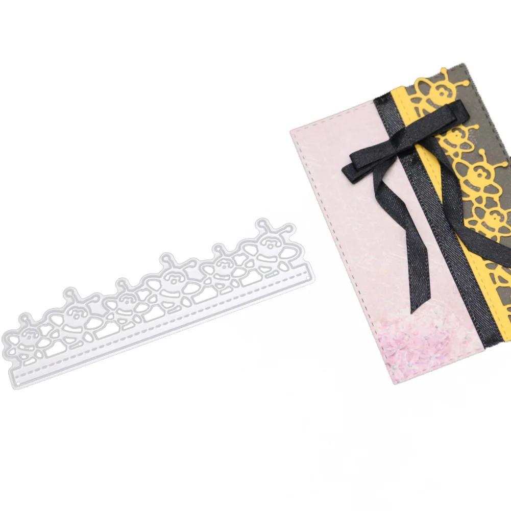 Рамка в виде пчелы металлические штампы украшение для конверта трафареты и