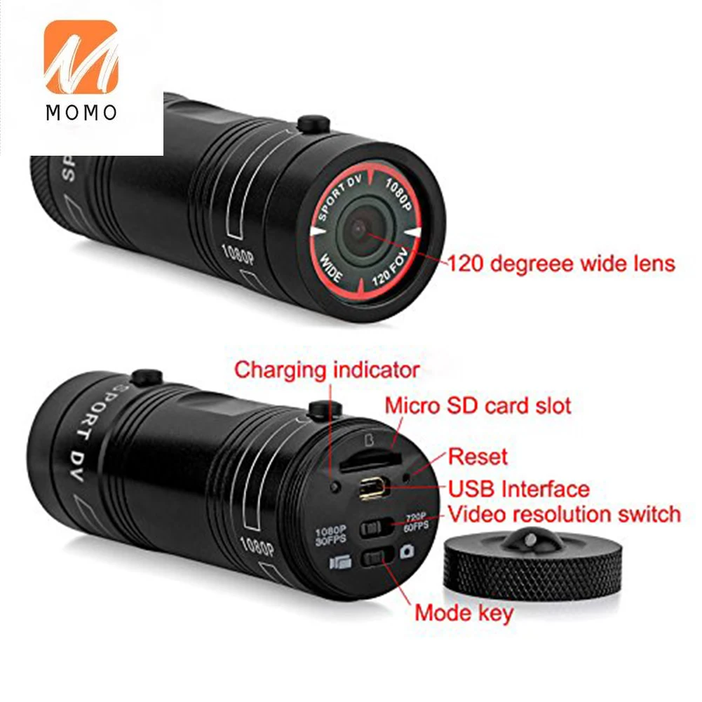 Продажа Видеорегистратор HD 1080P Mini Sports DV, водонепроницаемая Экшн-камера для велосипеда, мотоцикла, шлема, видеорегистратор идеально подходит для спо...