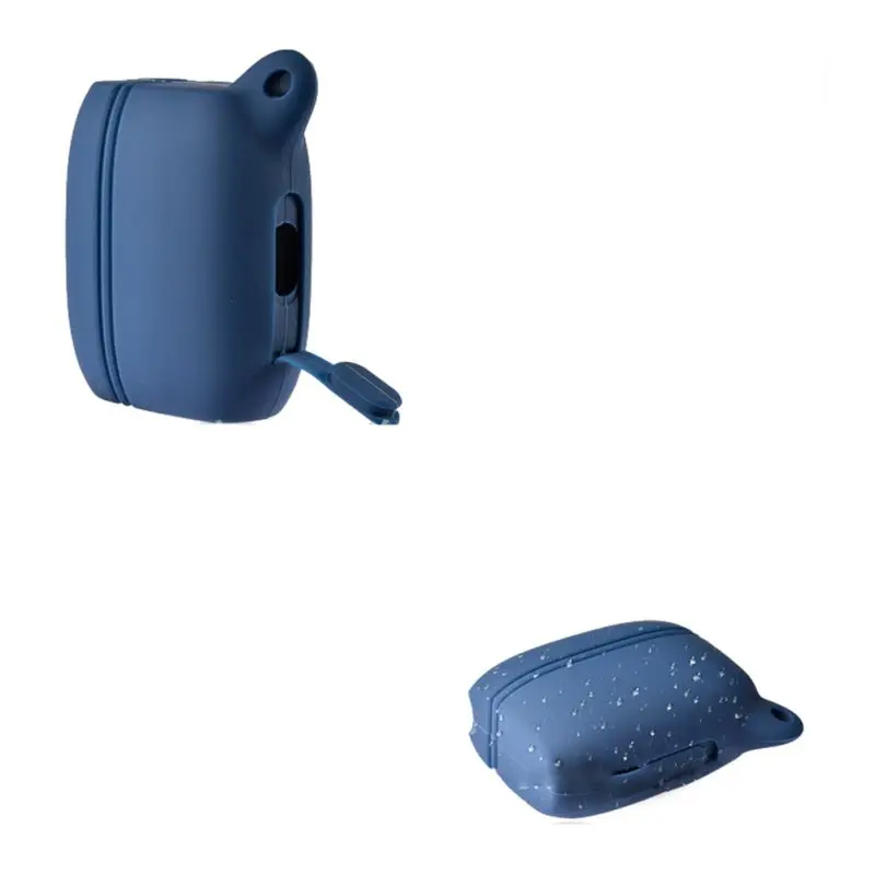 Защитный силиконовый чехол с застежкой для Jabra Elite Ative 65t Bluetooth 