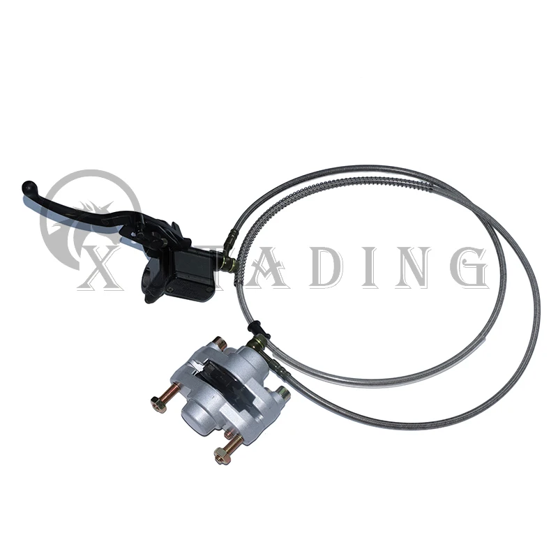 

ATV hydraulic rear disc brake upper and lower pump assembly handbrake fit for 200cc 250cc Polaris Longding Da Hummer ATVs parts