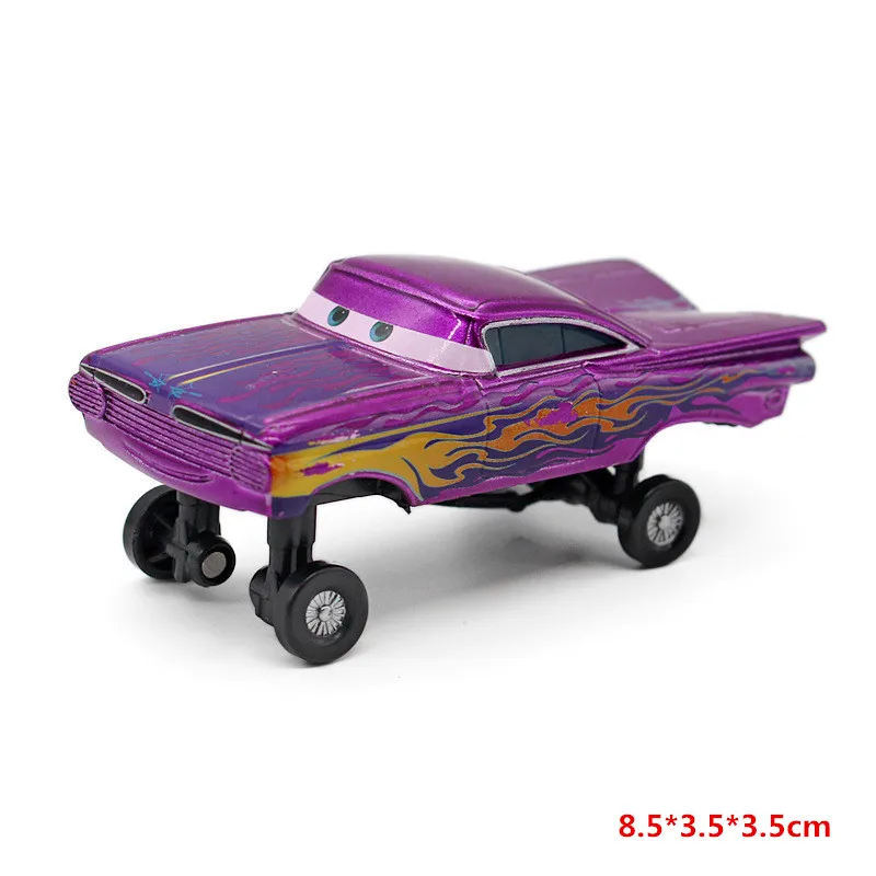 Disney Pixar Cars 2 3 игрушка Молния Маккуин Джексон шторм Мак UncleTruck King 1:55 литой металлический игрушечный автомобиль Детский подарок на день рождения - Цвет: 09