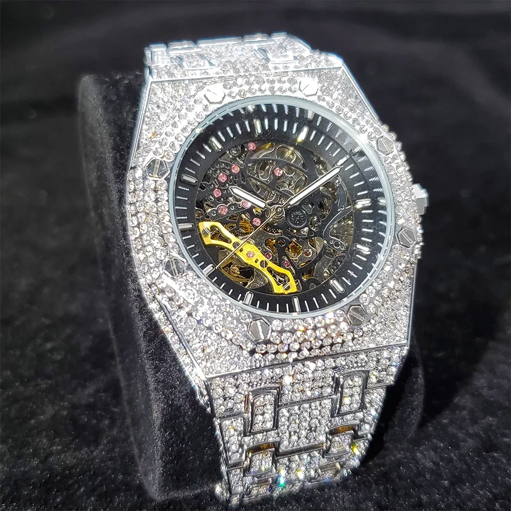 Часы наручные Patek Мужские автоматические брендовые роскошные механические