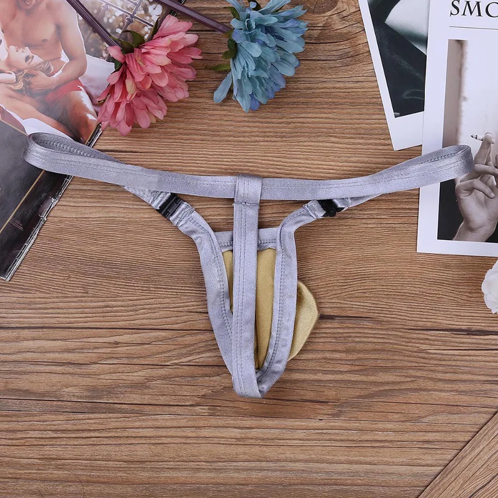 Купальник мужской гимнастический купальник бикини стринги для плавания нижнее белье с мешочком Пряжка низкая посадка эластичный купальник
