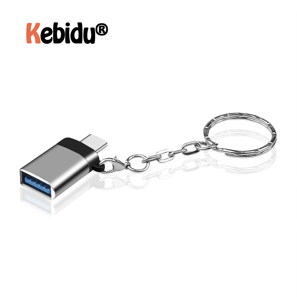 USB адаптер с Type C на 3 0 конвертер брелоком универсальный кабель для зарядки и