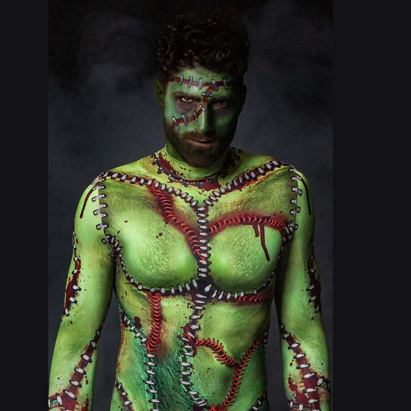 Страшные костюмы для косплея взрослых мужские и женские с шрамами сексуальное