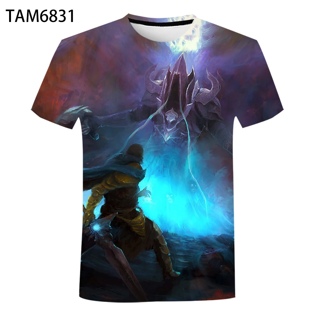 3D печатная Мужская и женская Стильная летняя детская одежда Универсальная