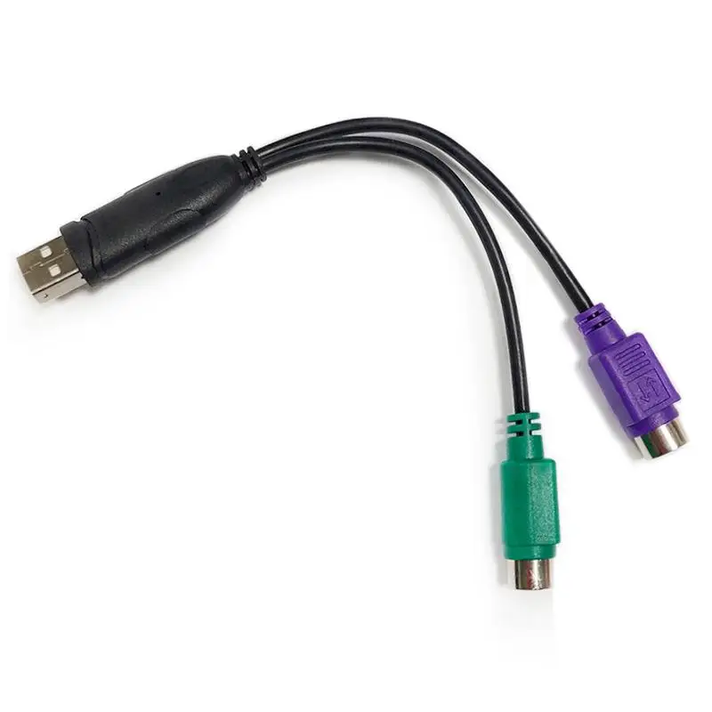 USB-адаптер для PS2 кабель сканирования на USB клавиатуры мыши | Компьютеры и офис