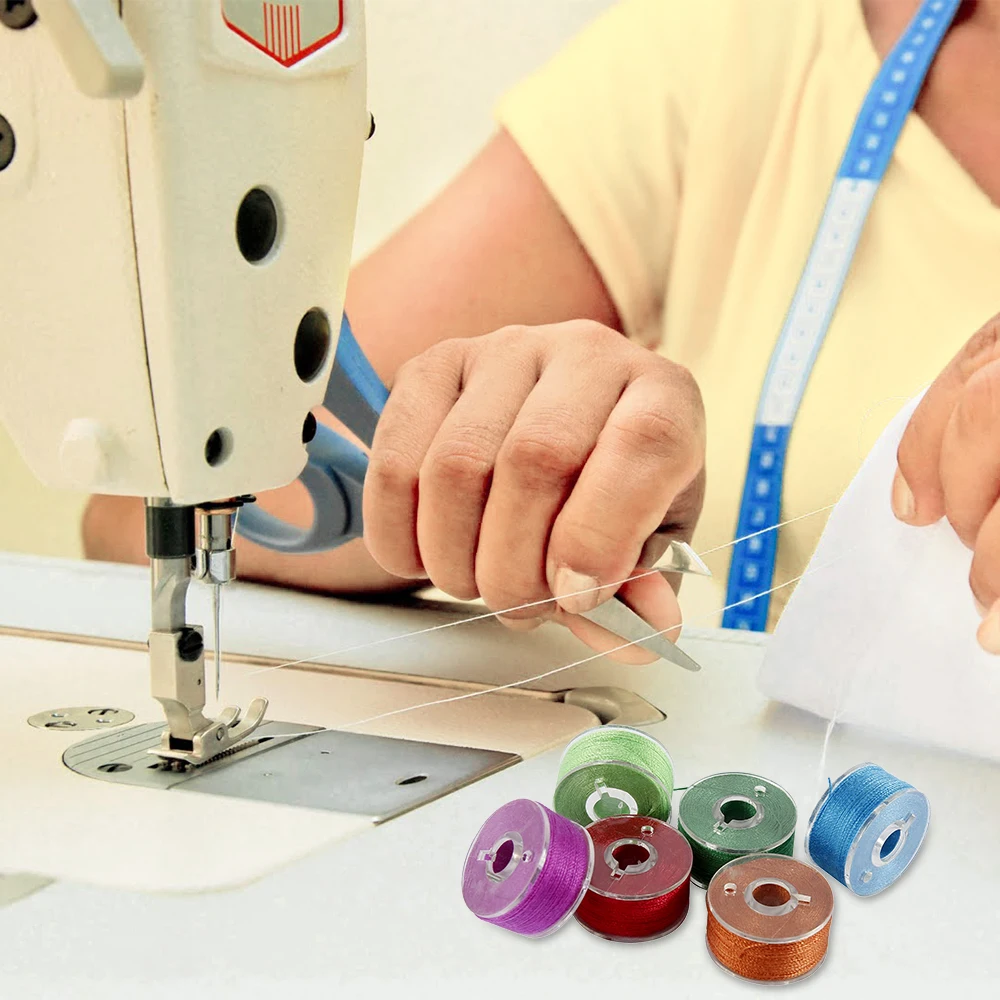 36 шт. прозрачный чехол бобина с ниткой в рулонах|Швейные инструменты и