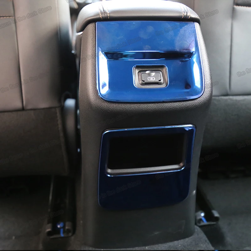 

Lsrtw2017 Car Armrest Rear Storage Cover USB Panel Sticker Trims for Changan Eado Xt 2018 2019 2020 2021 Accessories Auto Plus