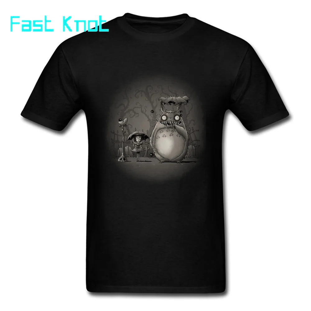 Футболка My Creepy neigher мужская одежда забавная черная футболка &quotАниме&quot Хэллоуин