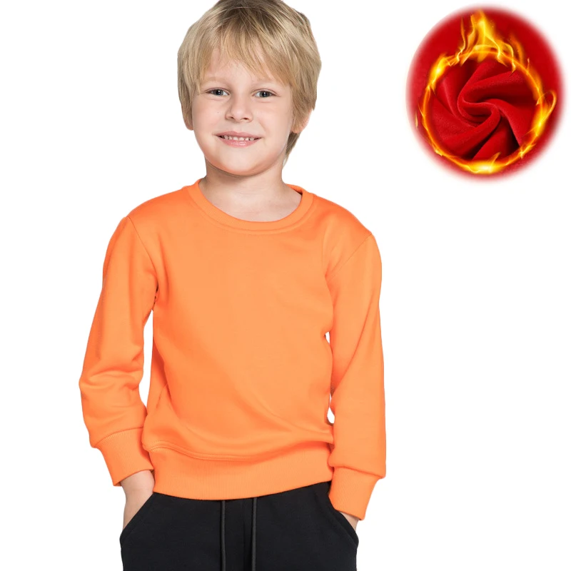 Детская зимняя теплая Термоодежда с капюшоном для маленьких мальчиков и девочек