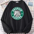 Отчаяние кофе Danganronpa 2021 Новый Модный свитшот толстовка Мужской Повседневный пуловер флисовый спортивный костюм спортивная одежда