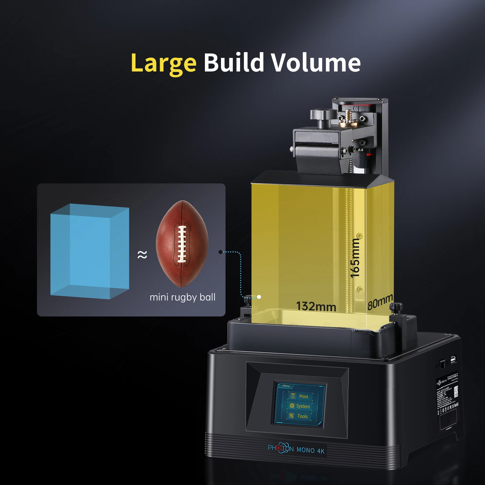 ANYCUBIC Photon моно 4K 3D принтер 6 23 ''достойный экран Высокое разрешение яркие