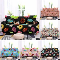 cake chocolate sofa cover polyester elastic sofa cover for living room universal sofa bed stretch couch cover protective cover