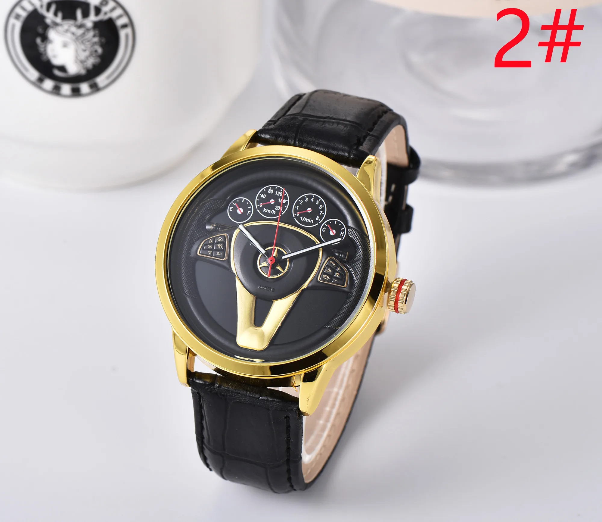 

2021 New Mercedes-Tourbillon Quartz Watch New Arrivals Self-Wind Limited Edition Brand Luxury Men's and Women's Watch Clock 6859