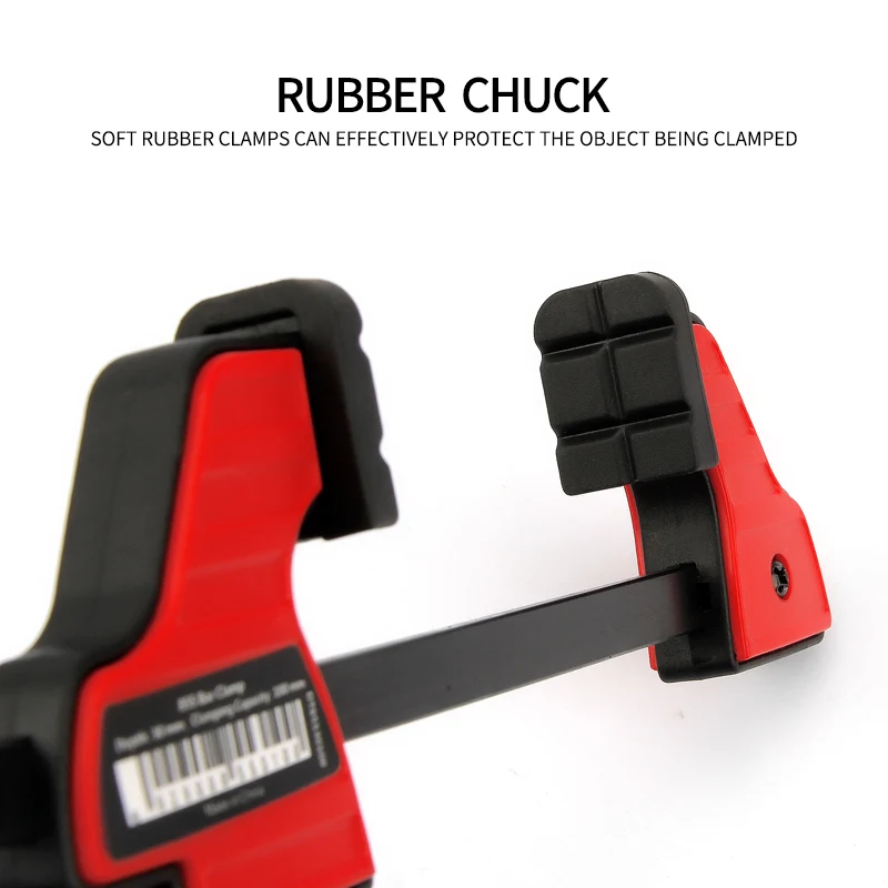 4 inch Duratec Heavy Duty F Clamp Clip Wood Working Quick Grip Style Bar Woodworking Clamps |