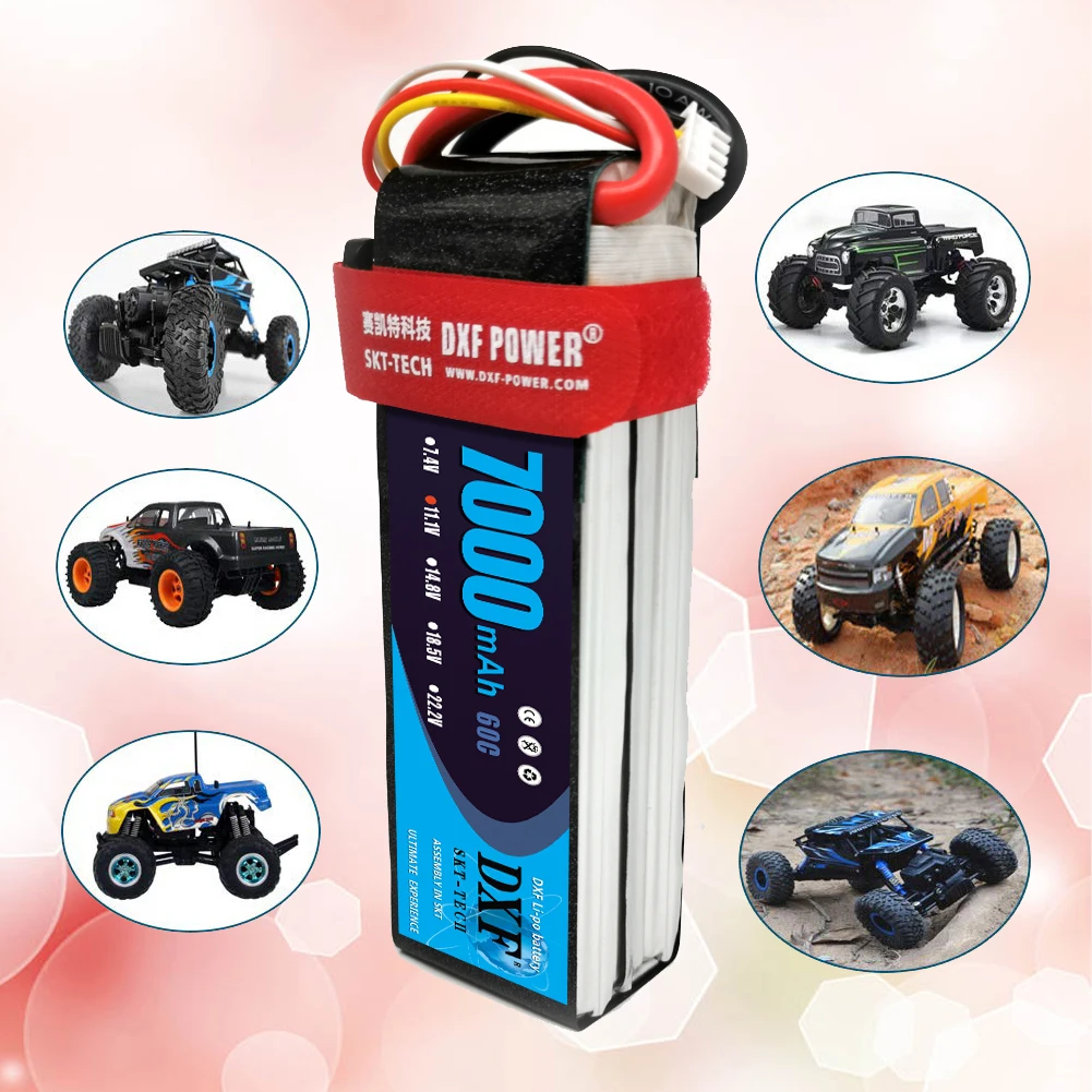 2 шт. Жесткий Чехол Deans/T для автомобилей TRX 4 багги самолетов лодок DXF 2S 3S 14 8 в 7000 мАч