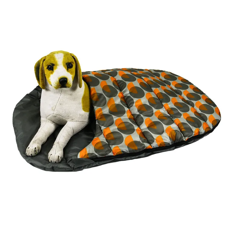 

Portable Waterproof Dog Sleeping Bag Foldable Warm Pet Bed Puppy Cat Nest Cushion Pet Travel Outdoor Kennel Bed Mat For Big Dog