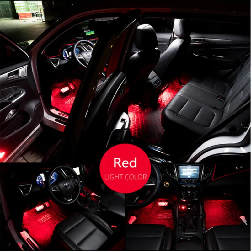 Автомобильная светодиодная лента светильник Rgb украшение для мотоцикла