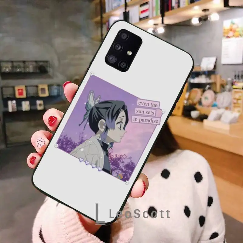

Demon Slayer Nezuko Tanjirou Kanawo Phone Case For Samsung A32 A51 A52 A71 A50 A12 A21S S10 S20 S21 Plus Fe Ultra
