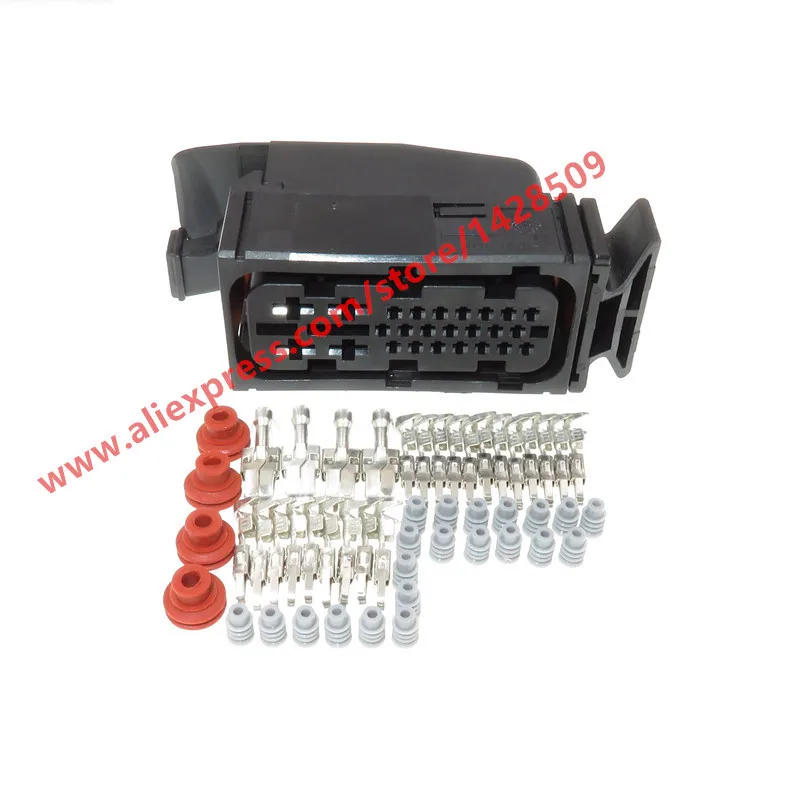 

10 Sets 25 Pin Auto Car Engine Gearbox Plug Waterproof Wire Connector For VW Santana 1H0 973 327A 1H0973327A