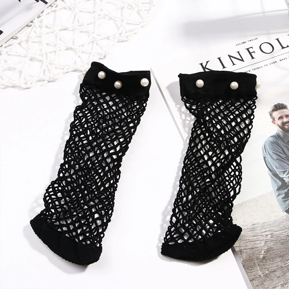 Носки женские сетчатые в стиле Харадзюку дышащие пикантные ажурные с