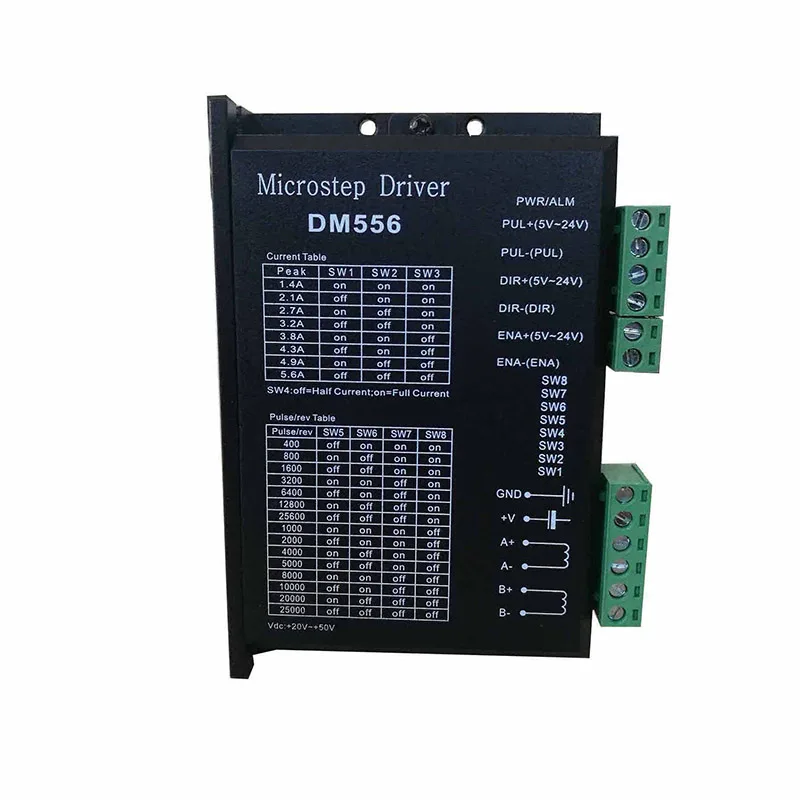 

Новейший драйвер шагового двигателя DM556 57/86
