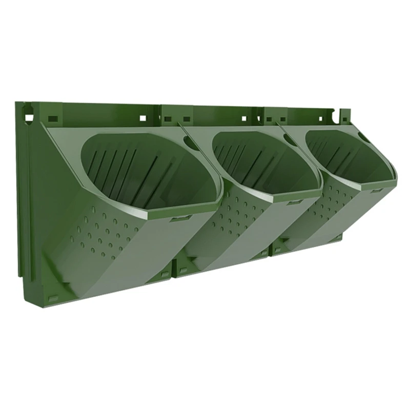 

Wall Mounted Three-Dimensional Greening Plant Garden Fence Wall Planter Vertical Garden Container Gardening Supplies