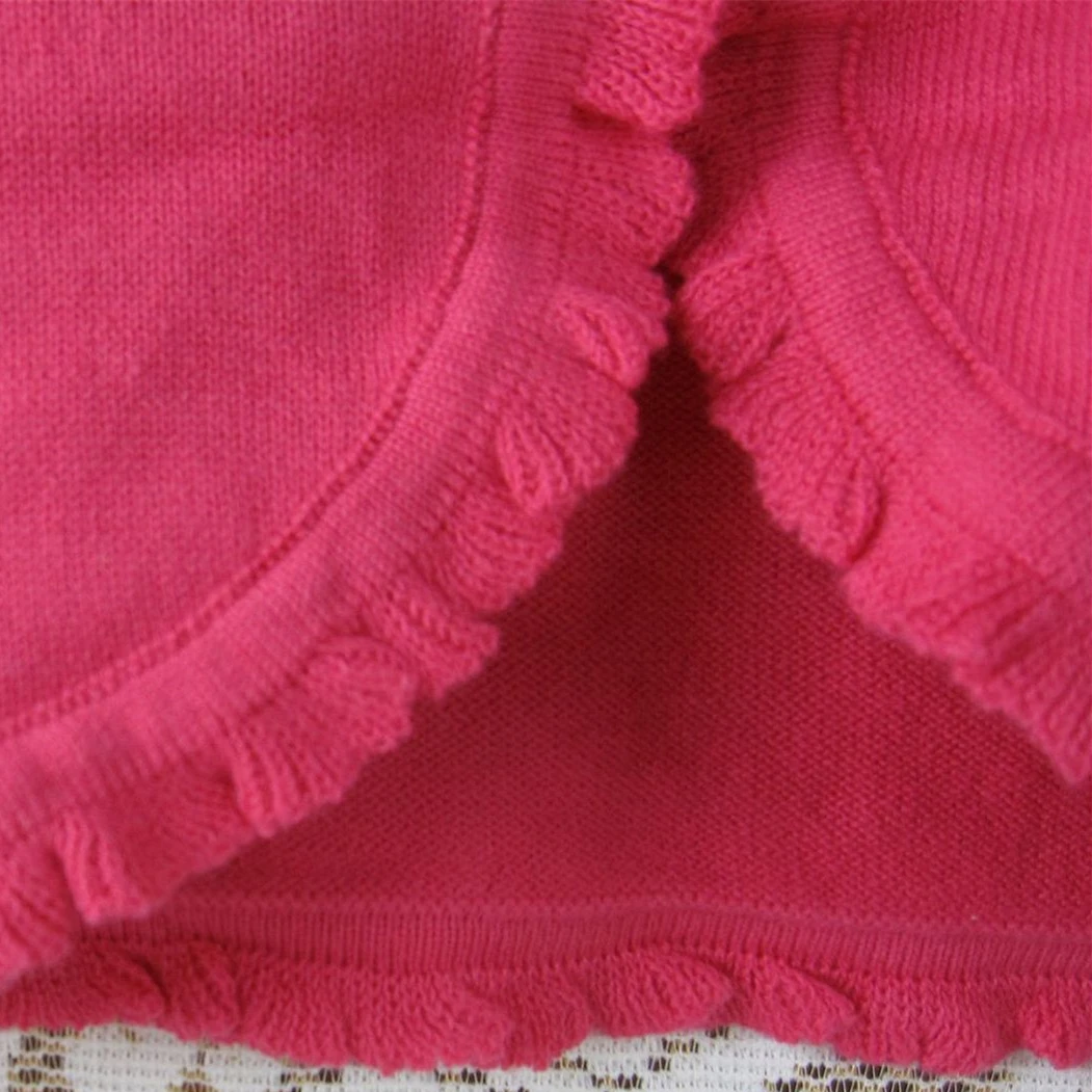 Жакеты для маленьких девочек из 100% хлопка темно-синий Детский кардиган свитер 1 2 3