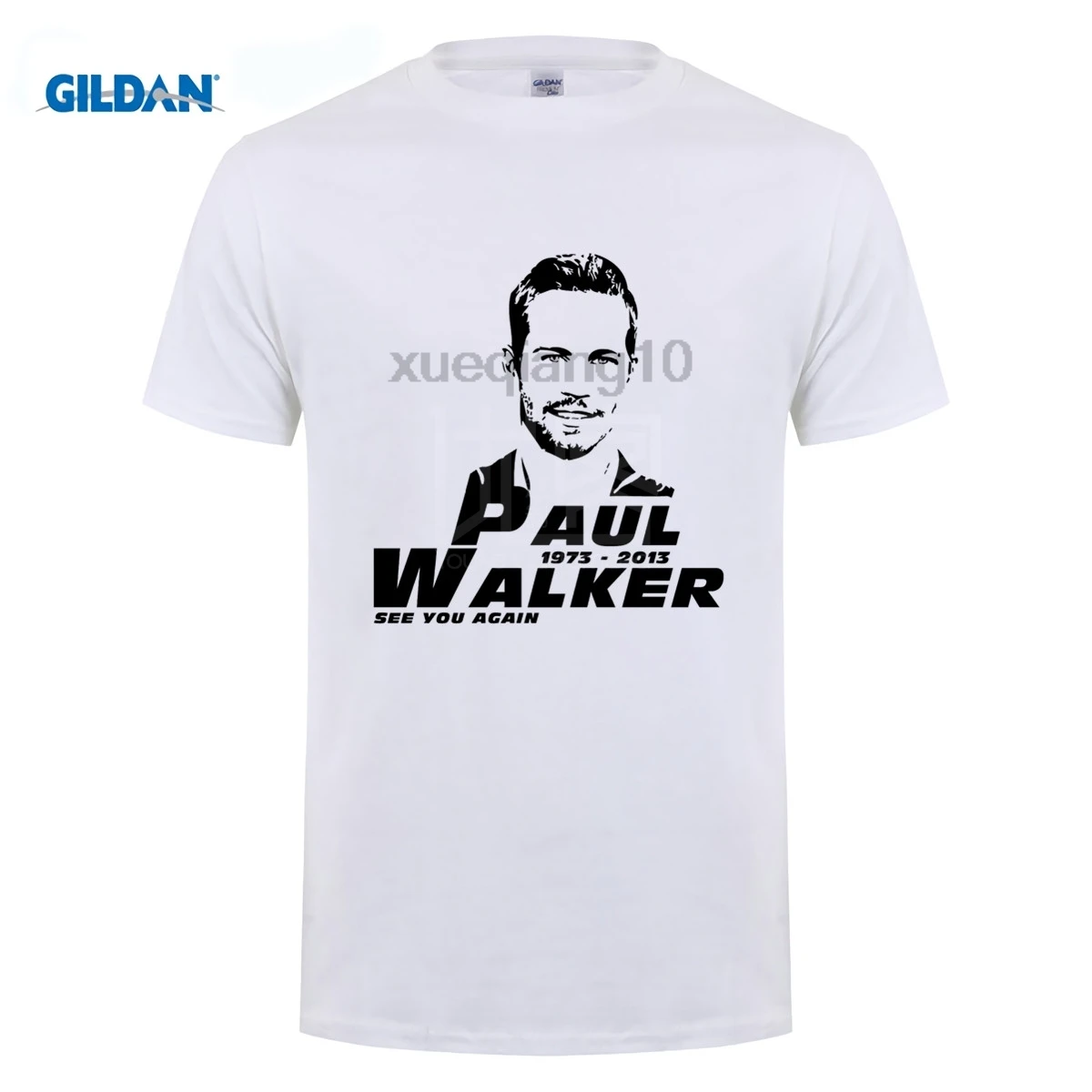 Футболка с рисунком Пола Уокера|Мужские футболки| |